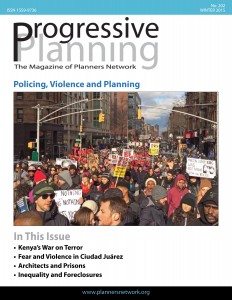 Winter 2015: Policing, Violence and Planning
