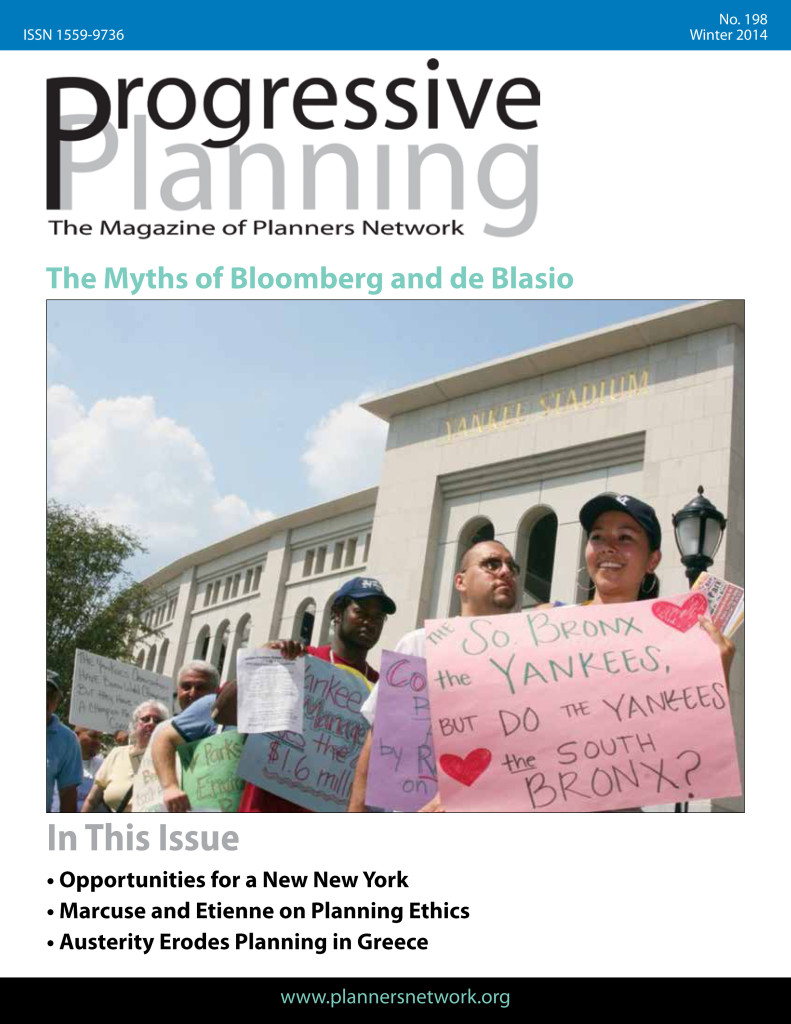 Progressive Planning Magazine back issues Planners Network